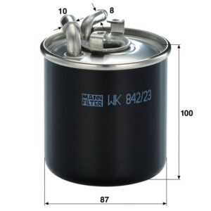 горивен филтър mann filter WК 842 23x