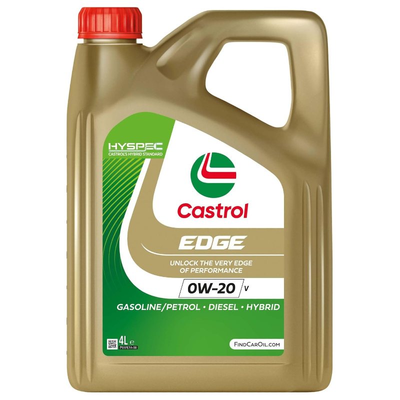 масло Castrol EDGE 0W20 за Volvo 4л.