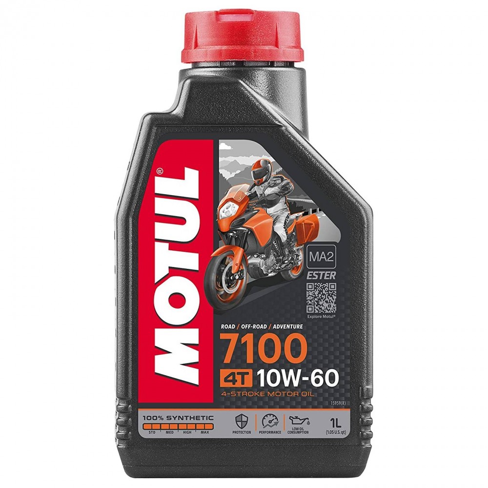 Масло MOTUL 7100 4T 10W60 - 1 литър