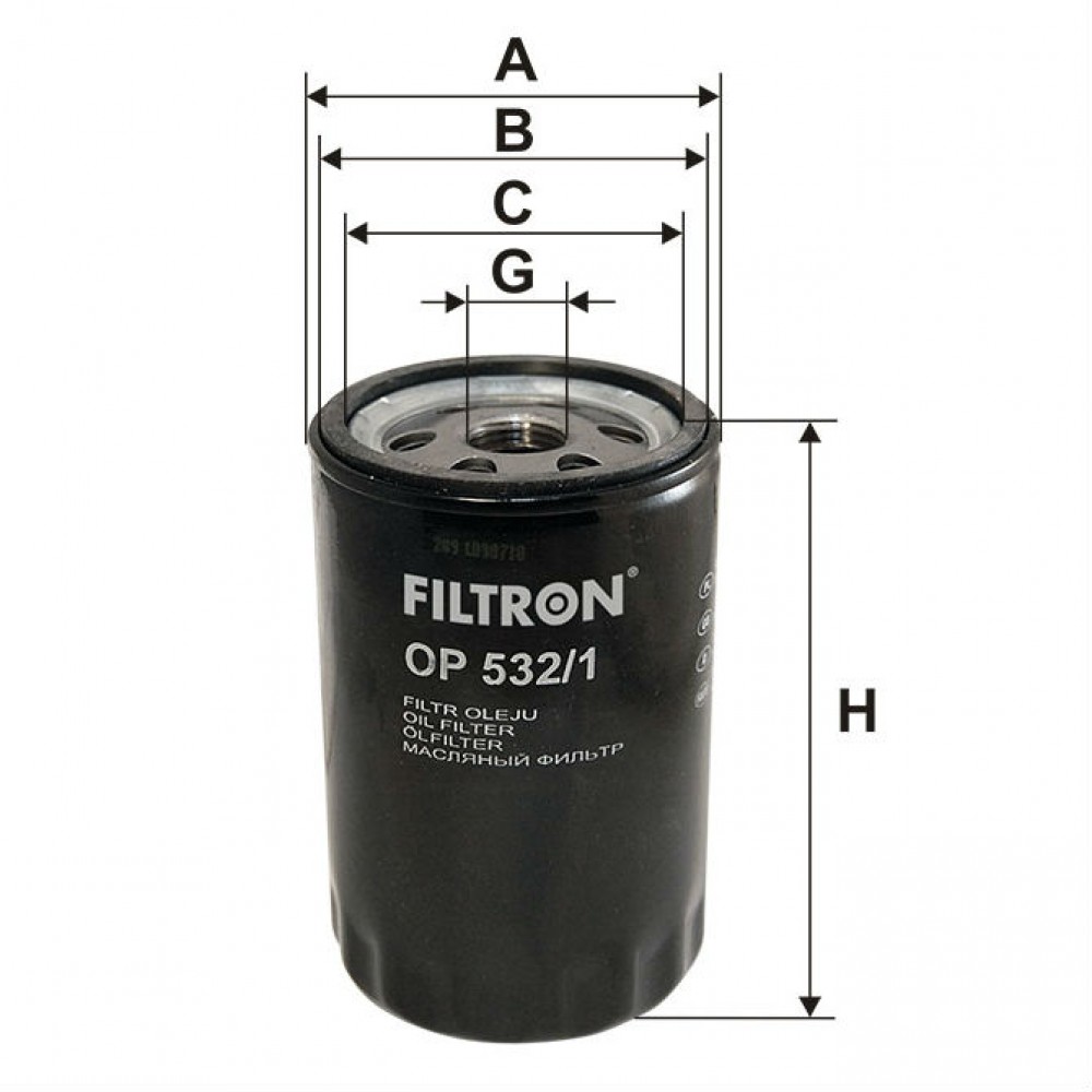 Маслен филтър FILTRON OP 532/1
