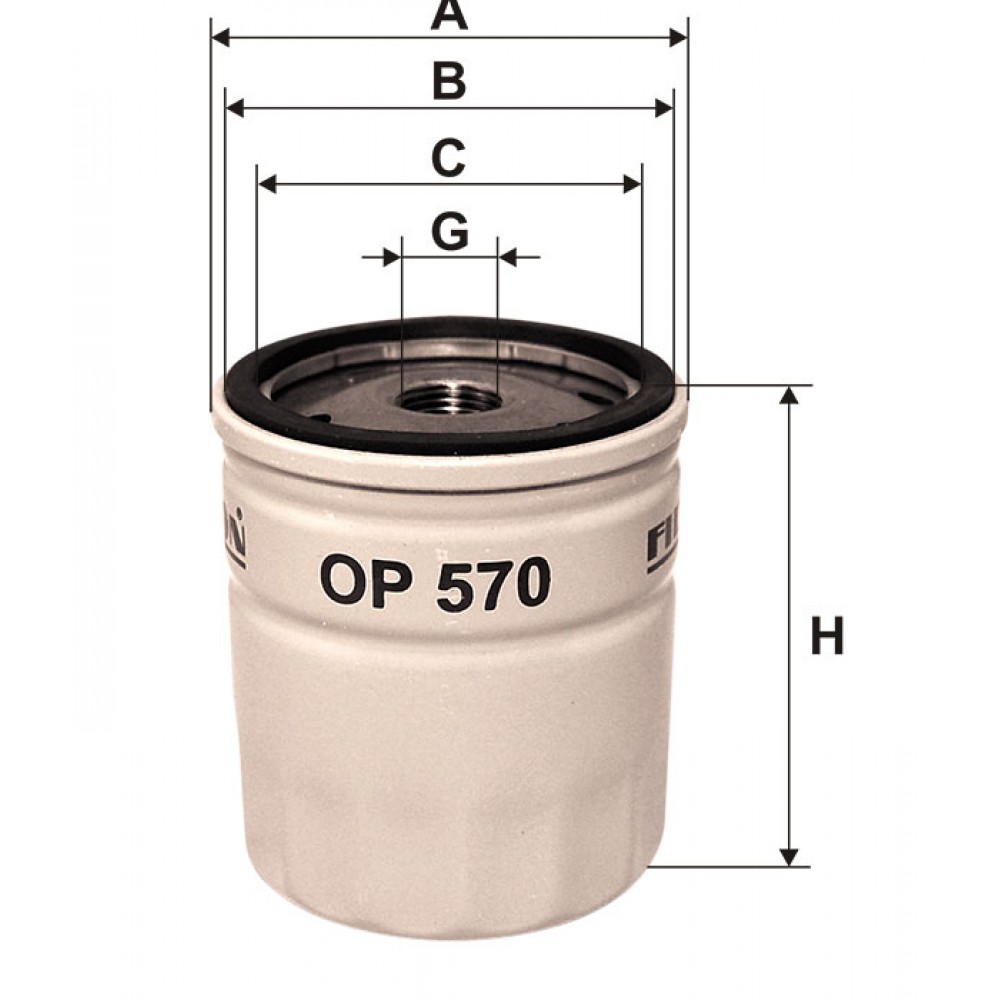 Маслен филтър FILTRON OP 570
