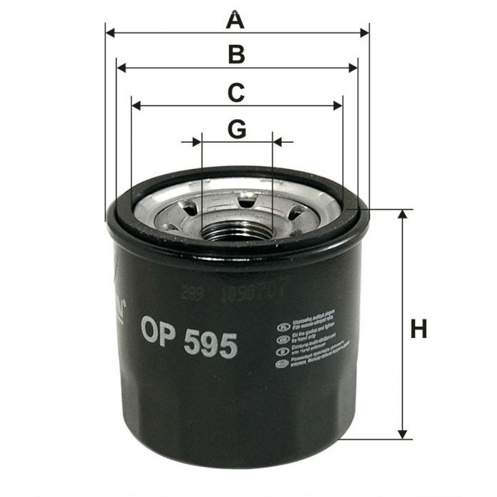 Маслен филтър FILTRON OP 595