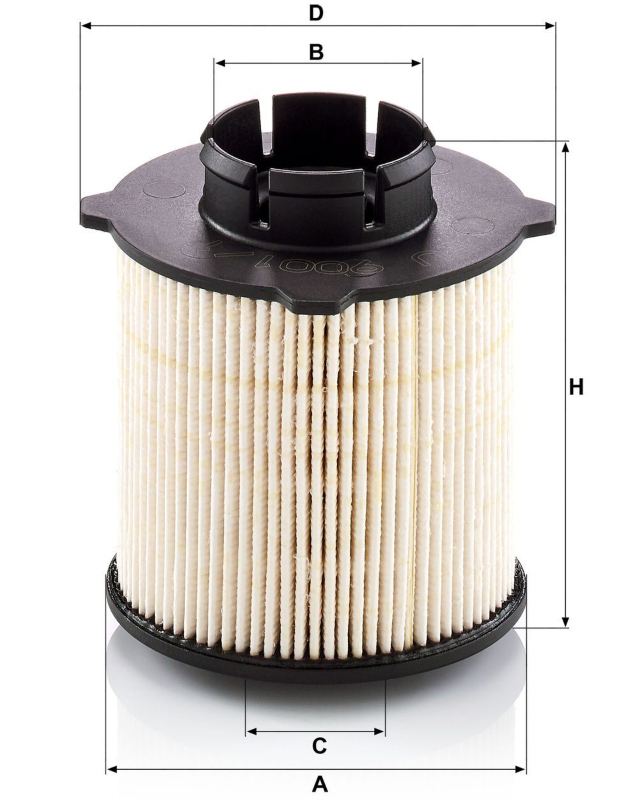 горивен филтър mann filter pu 9001/1x за Opel