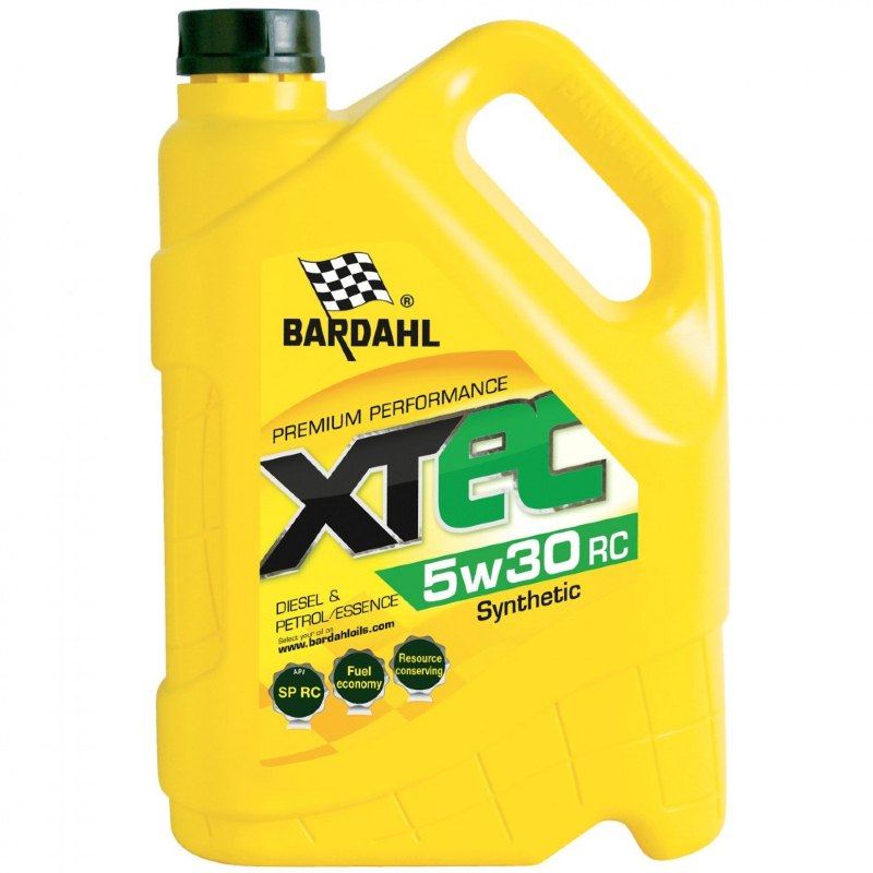 масло bardahl xtec 5w30 rc от 5л